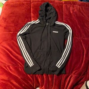 Adidas stripe zip-up
